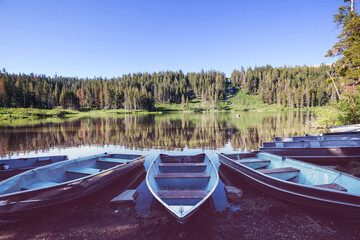 Boat on the lake
