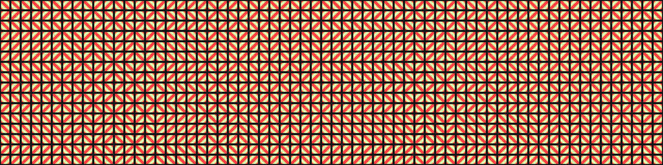 Abstract Geometric Pattern generative computational art illustration