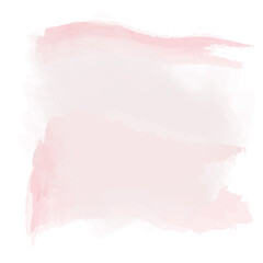 Pink watercolor painting background.Vector and illustrator.
