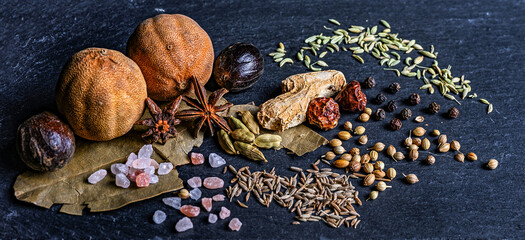 Fragrant oriental spices