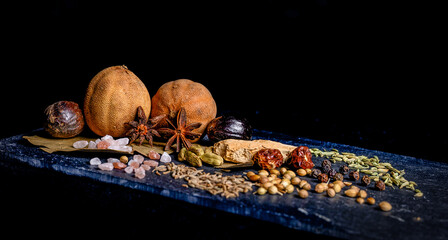 Fragrant oriental spices
