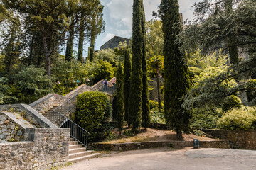 Park in Girona during day time