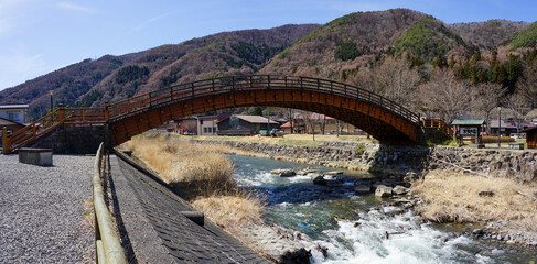 木曽の大橋 奈良井宿（重要伝統的建造物群保存地区）