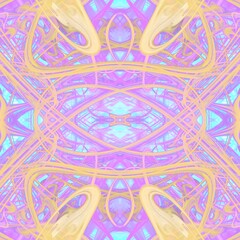 A unique abstract illustration. Original wallpapers. A screensaver mobile devices. A beautiful image will decorate design projects and ideas. A unique combination of lines, waves of curves, textures.