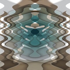 A unique abstract illustration. Original wallpapers. A screensaver mobile devices. A beautiful image will decorate design projects and ideas. A unique combination of lines, waves of curves, textures.