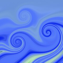 Fototapeta premium A unique abstract illustration. Original wallpapers. A screensaver mobile devices. A beautiful image will decorate design projects and ideas. A unique combination of lines, waves of curves, textures.
