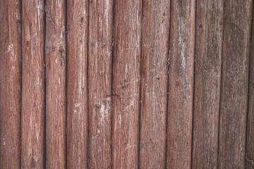 Wooden fence. Old wood surface. Wall of an old wooden building. rustic wood background. Old grunge wood plank texture