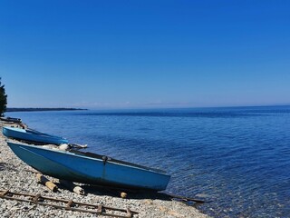 boat on the beach