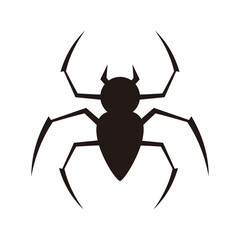 Spider logo icon vector design