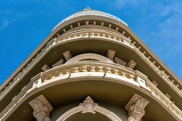 Colonial style architecture in Santiago de Cuba, Cuba