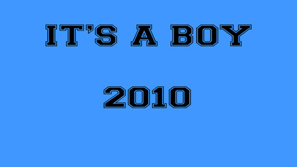 2010 blue its a boy birth background