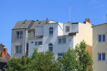 Altbauten, Wohngebäude, Bremerhaven, Deutschland