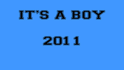 2011 blue its a boy birth background