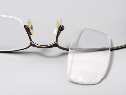 Misfortune Broken Glasses Dropped Glass Need Repair