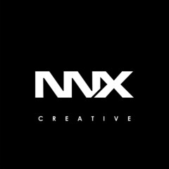 NNX Letter Initial Logo Design Template Vector Illustration