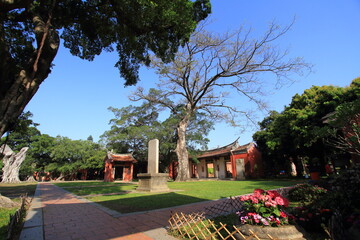 Temple garden in Taiwan