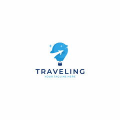 Air balloon logo design inspiration