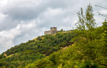 View of Fratello Minore (Younger Brother) fort of Genoa, Italy