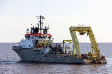 Fototapeta premium Offshore rescue tug