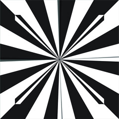 Vector abstract illustration between black and white color