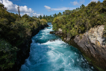 Fototapeta na wymiar Huka Falls, Taupō, New Zealand