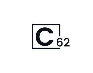 C62, 62C Initial letter logo