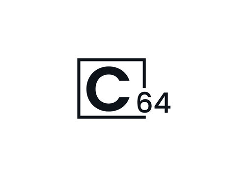 C64, 64C Initial letter logo
