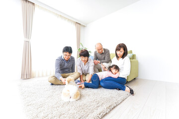 家族で遊ぶ