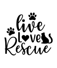 live love rescue cut svg