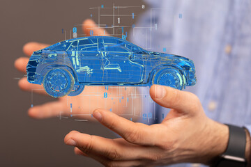 autonomous online car sharing service controlled
