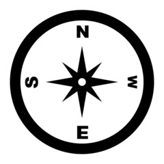  Vector Compass Glyph Icon Design