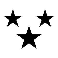 Vector Stars Glyph Icon Design
