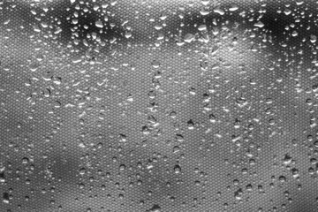 Naklejka na ściany i meble Rain on the window
