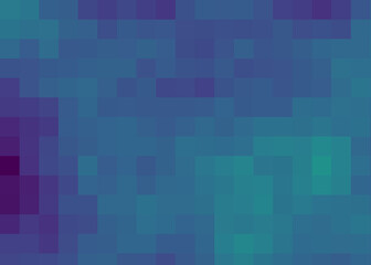 Color Pixels Cloud Abstract Computational Generative Art background illustration