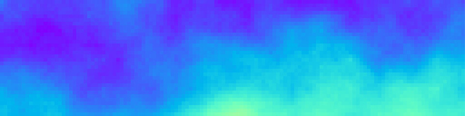Color Pixels Cloud Abstract Computational Generative Art background illustration
