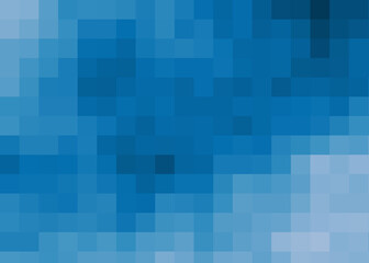 Color Pixels Cloud Abstract Computational Generative Art background illustration