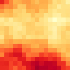 Color Pixels Cloud Abstract Computational Generative Art background illustration