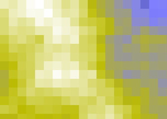 Color Pixels Cloud Abstract Computational Generative Art background illustration