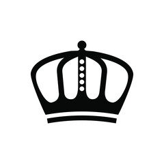Crown icon vector set. King illustration sign collection.  Queen symbol or logo.