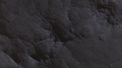 abstract cosmic texture, top view of alien planet