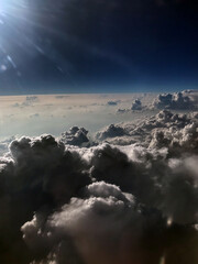 Obraz premium Above the sky