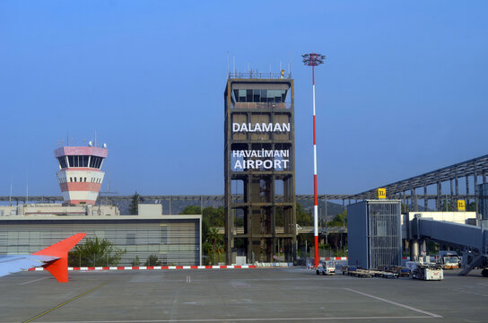 Dalaman International Airport. 5 August 2021.Dalaman, Turkey