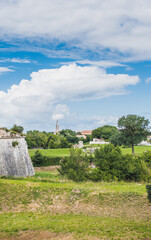 Fortification of the citadel of the Château d'Oléron