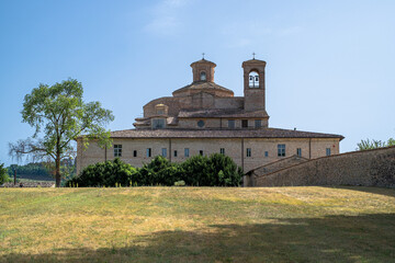 Convent Church of Saint John the Baptist at the Ducal Barco -Hunting lodge-, Urbania, Pesaro and...