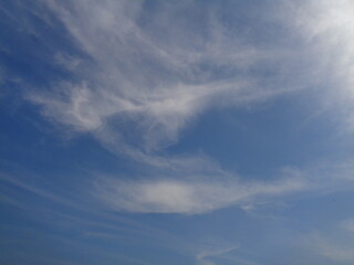 Obraz premium blue sky with clouds