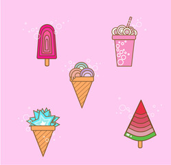 ice cream set