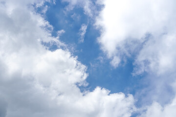 blue sky with clouds