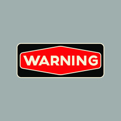Hazard warning symbol vector icon flat sign symbol with exclamation mark isolated on white background. Hazard warning attention sign with exclamation mark symbol. Danger Zone.