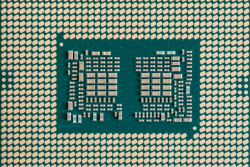background of a computer processor close-up