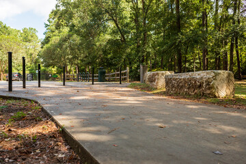 stone path in the park